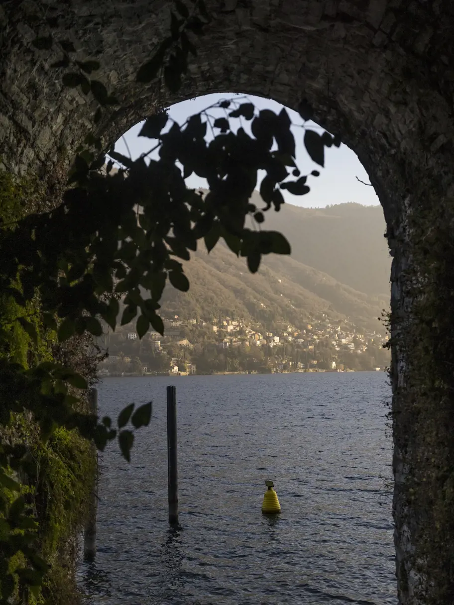 Passalacqua Hotel Lake Como Tunnel View