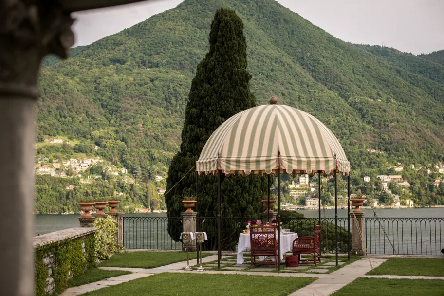 Passalaqua Lake Como Luxury Resort 16 Dinner On The Terrace