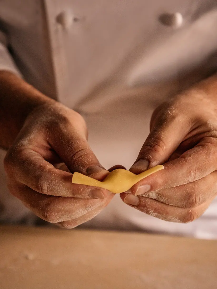 Tortello Preparation 1 © Ruben Ortiz
