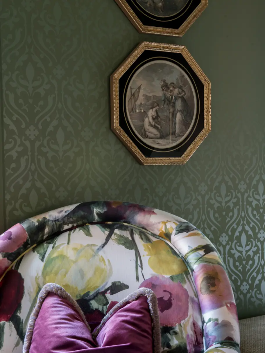 Passalacqua Luxury Hotel Lake Como Grand Room In The Palazz Detail
