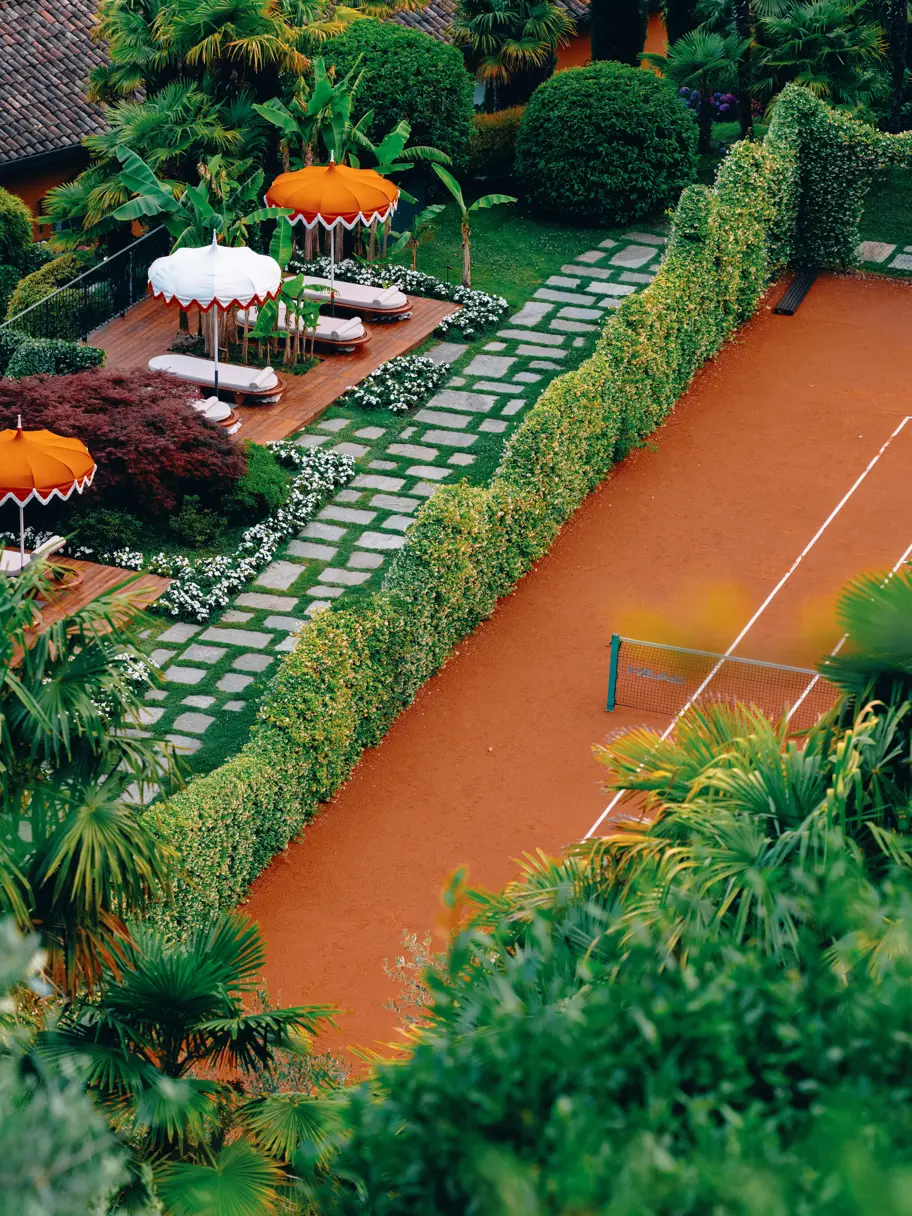 Passalacqua Luxury Hotel Lake Como 2 Tennis Court