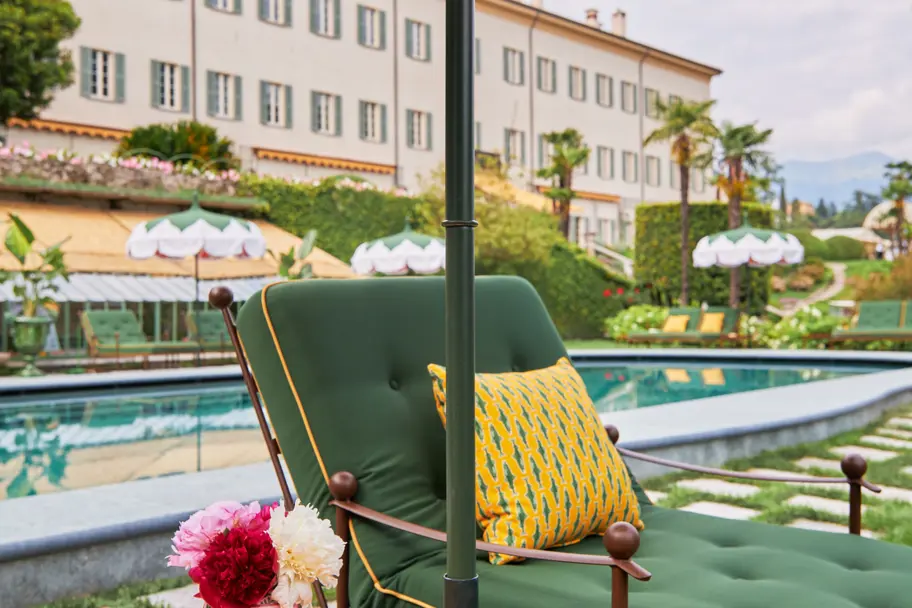 Passalaqua Lake Como Luxury Resort 8 Pool Area