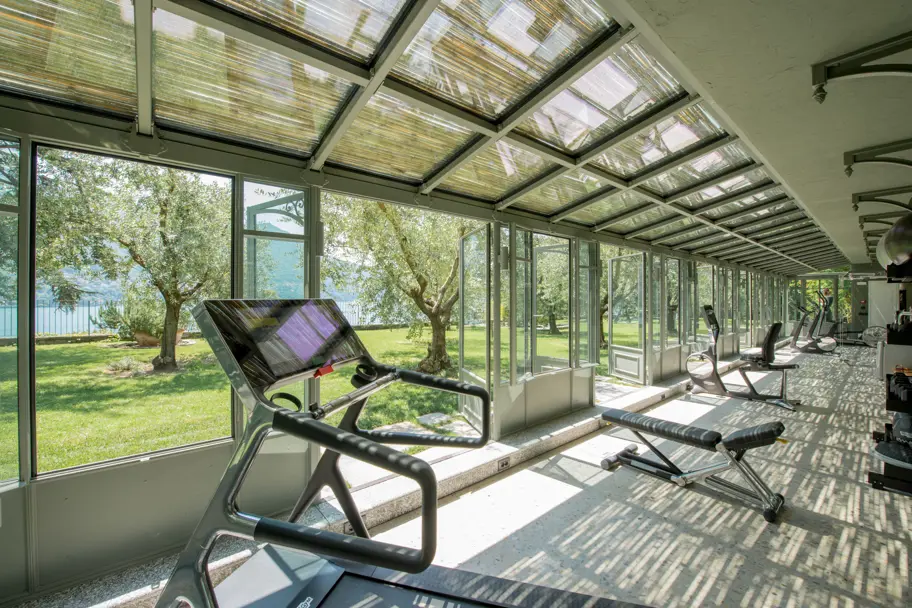 Passalacqua Luxury Hotel Lake Como 00 Gym In The Olive Grove