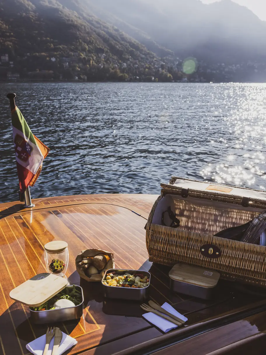 Passalacqua Hotel Lake Como Boat Picnic