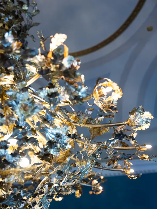 Passalacqua Luxury Hotel Lake Como 00 Sala Delle Dame Chandelier