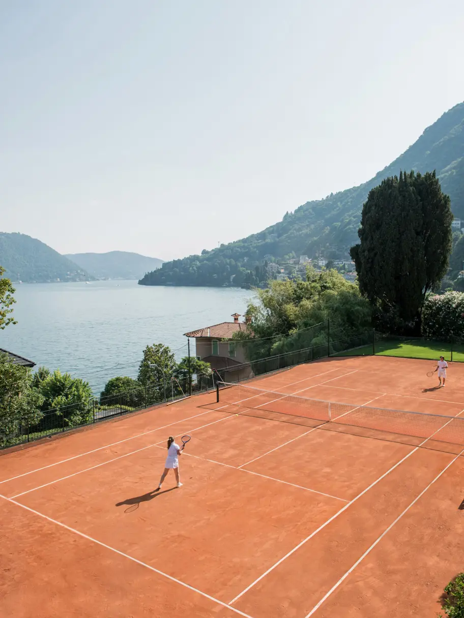 Passalacqua Luxury Hotel Lake Como Tennis Court 5 © Ricky Monti