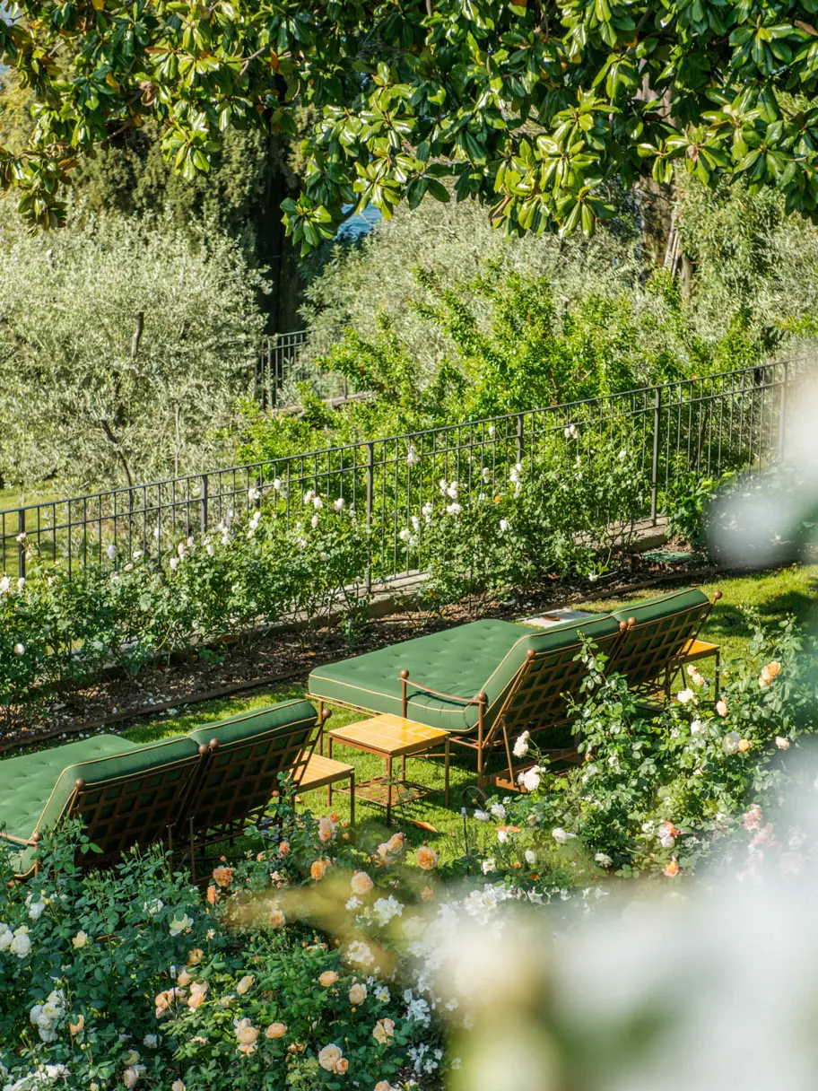 Passalacqua Luxury Hotel Lake Como 00 Rose Garden