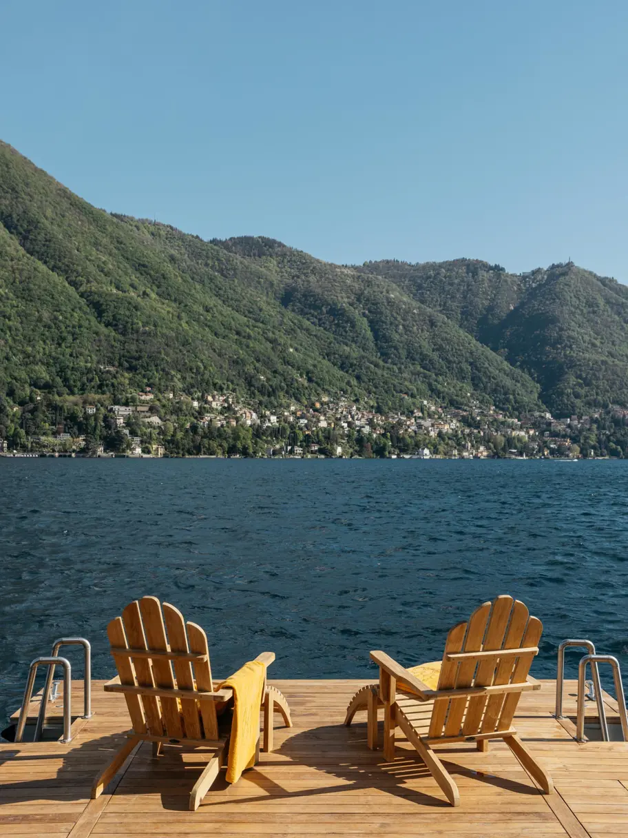 Passalaqua Lake Como Luxury Resort Pier © Ruben Ortiz
