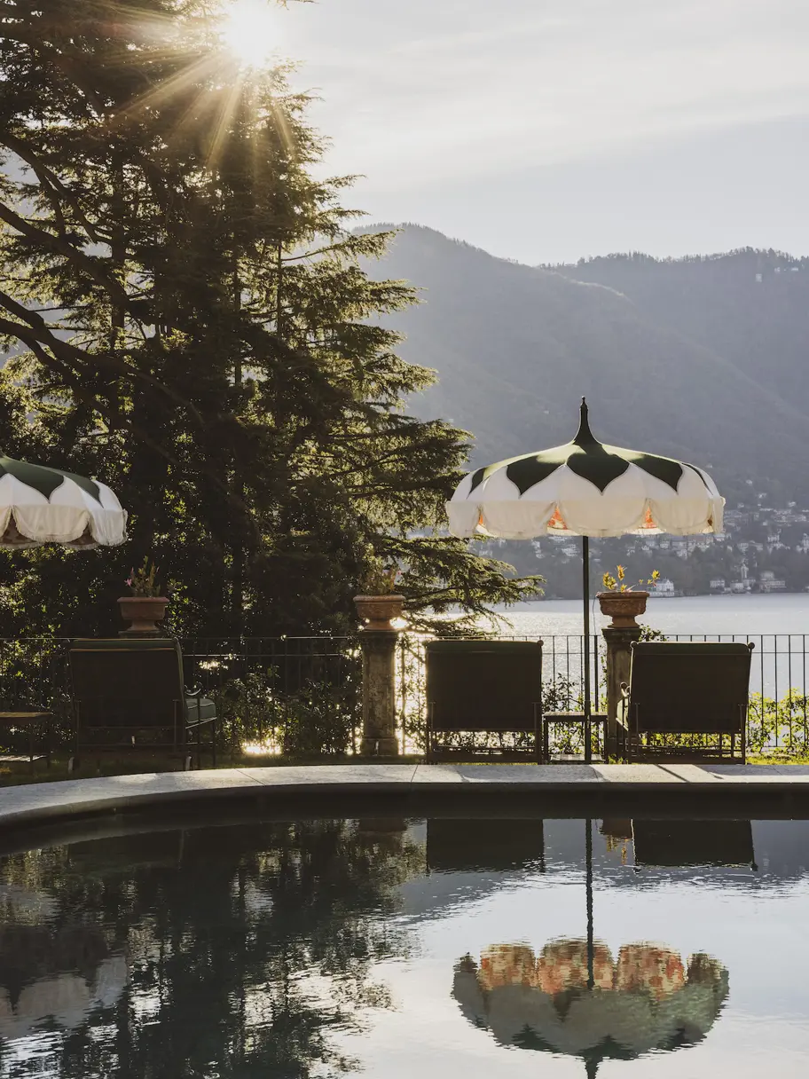 Passalacqua Hotel Lake Como Sunset
