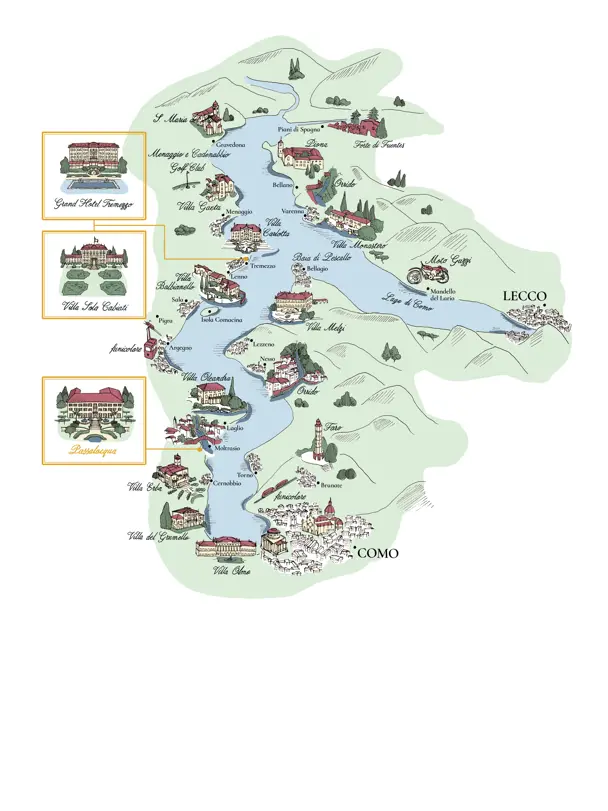 Lake Como Map