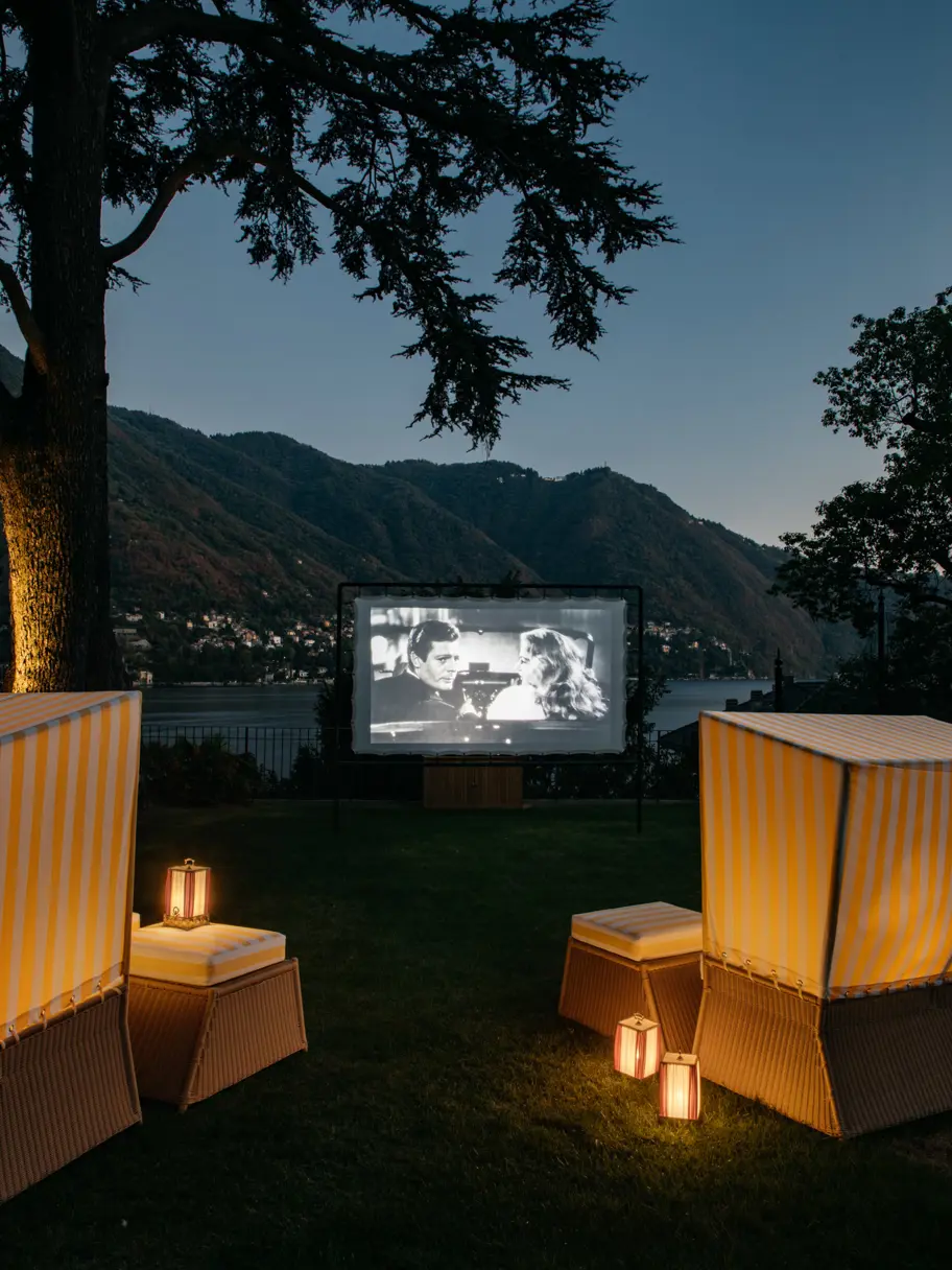 Passalaqua Lake Como Luxury Resort Cinema Nights © Ruben Ortiz