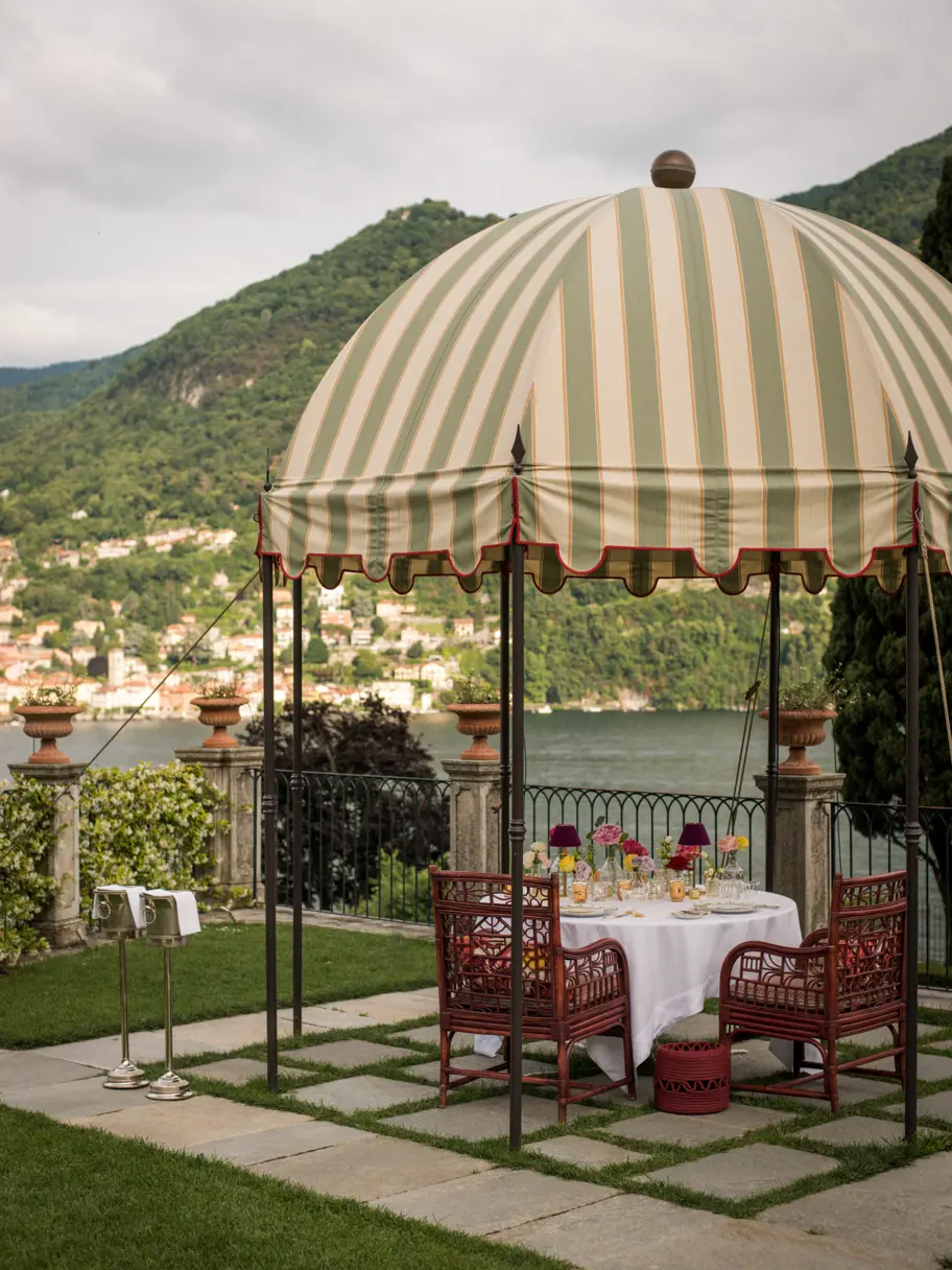 Passalaqua Lake Como Luxury Resort Dinner On The Terrace 2 © Ricky Monti